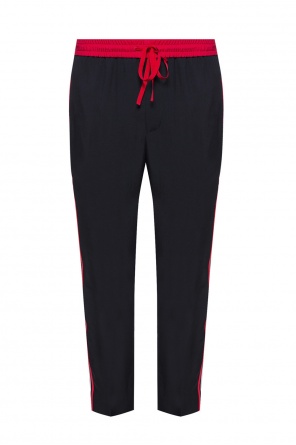 Trousers with an embroidered logo, zdjęcie 1 Trousers with an embroidered logo od Gucci
